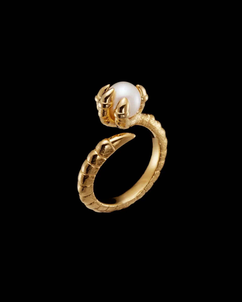 CLAW PEARL RING - Bild 5