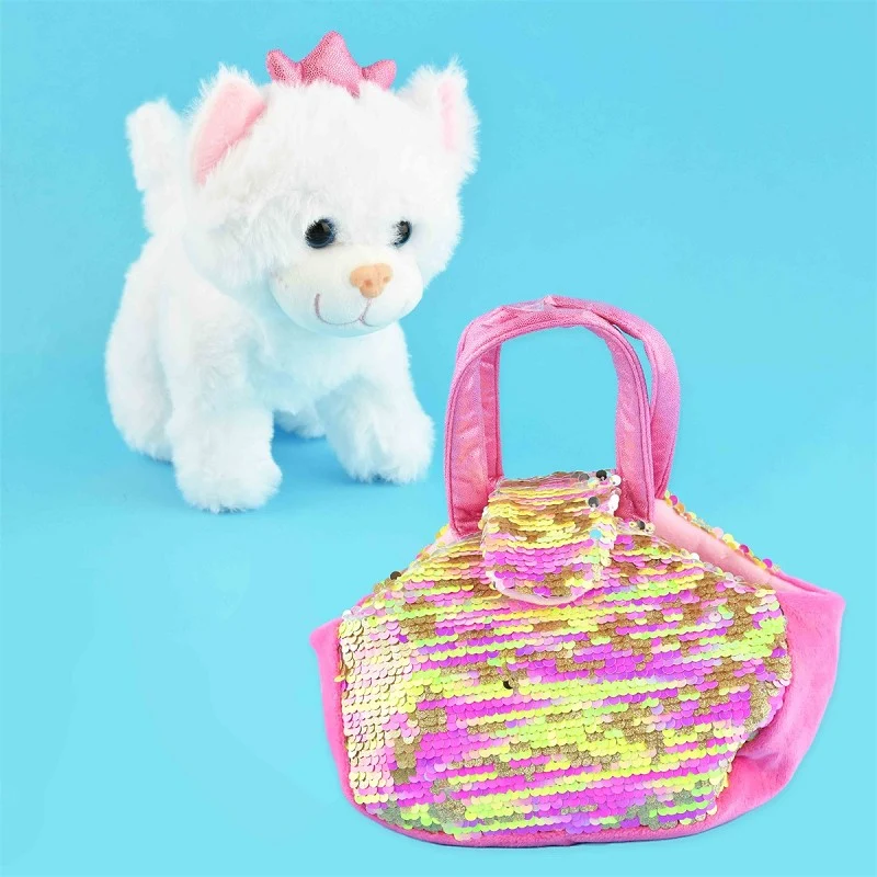 Katt i påse 26cm