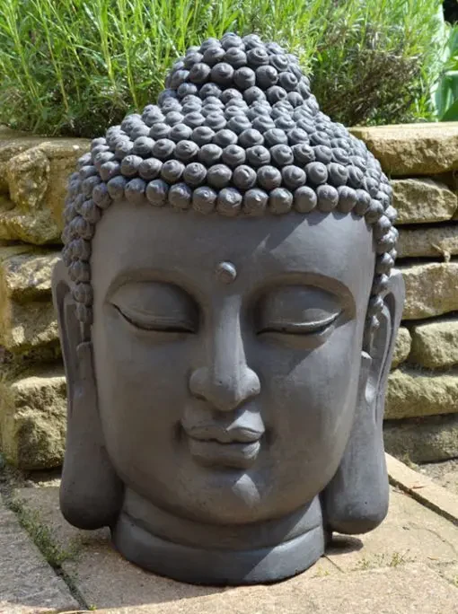 Buddha Huvud 45 cm - Bild 3
